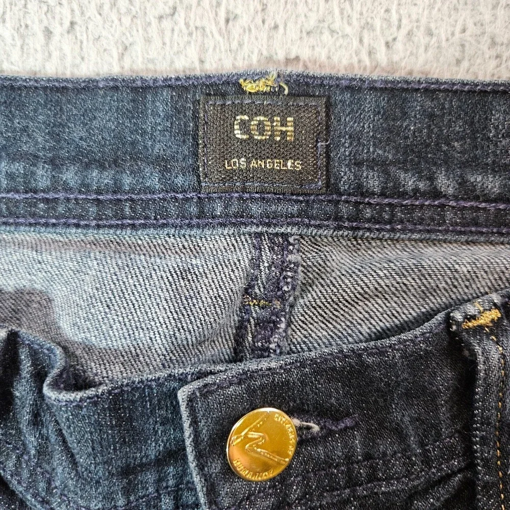 Citizens of Humanity Jeans Women 29 Ingrid Stretch Stay Gold‎ Low Waist Flare